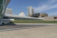 Milwaukee Downtown: Clear Sky and Urban Design