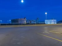 Milwaukee Night Skyline, USA