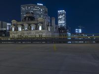 Milwaukee Night Skyline, USA