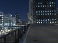 Milwaukee at Night: Urban Skyline