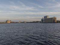 Milwaukee River: Coastal Architecture at Dawn