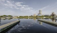 Milwaukee Wisconsin Cityscape Coastal Skyline