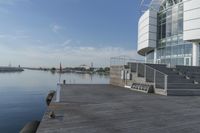 Coastal Pier in Milwaukee, Wisconsin: Overlooking the Ocean