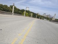 Milwaukee, Wisconsin: The Yellow Line on a Suburban Road