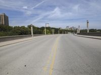 Milwaukee, Wisconsin: The Yellow Line on a Suburban Road