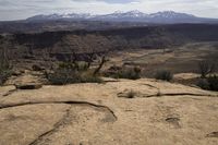 Moab Canyon Valley: A Formation in the Mountain Range