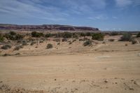 the desert is clean and barren and needs people to go to it on their motorcycle