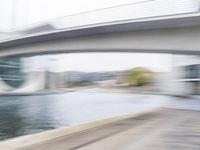 Modern Architecture in Berlin: Bridge over a Serene Lake