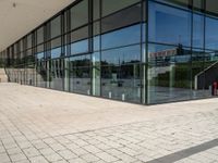 this is the reflection on the glass building glass walls and glass doors are great for a space that is comfortable or untidy for people to sit around