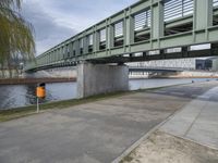 Modern Architecture in Berlin Cityscape with Bridge 002