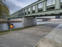 Modern Architecture in Berlin Cityscape with Bridge 003