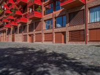 Modern Architecture in Berlin's Residential Courtyard