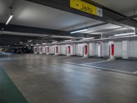 Modern Architecture in Berlin with Tesla Charging Station