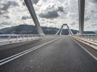 Modern Architecture Bridge on Barcelona's Coastline