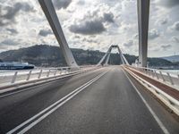 Modern Architecture Bridge on Barcelona's Coastline