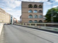 Modern Architecture Bridge in Berlin, Germany