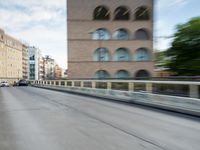 Modern Architecture Bridge in Berlin, Germany