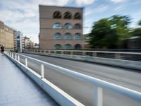 Modern Architecture Bridge in Berlin, Germany