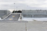 Modern Architecture in Canada under a Grey Sky