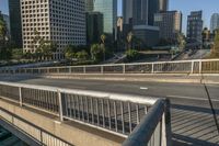 Downtown Los Angeles Skyline at Dawn - Modern Architecture and City Life