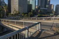 Downtown Los Angeles Skyline at Dawn - Modern Architecture and City Life