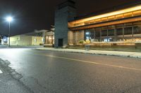 Modern Architecture in the City at Night: Toronto, Canada