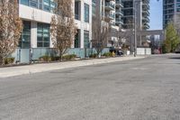 Modern Architecture in a Residential Area of Canada