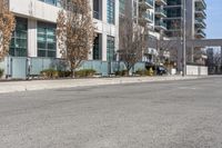 Modern Architecture in a Residential Area of Canada