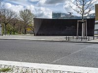 Berlin Cityscape with Modern Architecture and Clear Sky