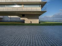 Modern Architecture Along the Coastal Wall of Porto, Portugal