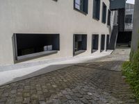 Modern Architecture Courtyard in Porto, Portugal