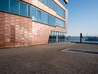 Modern Architecture in Germany: Pier in the Harbor