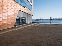 Modern Architecture in Germany: Pier in the Harbor