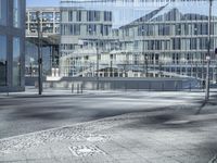 Berlin Cityscape with Modern Architecture and Glass Facade