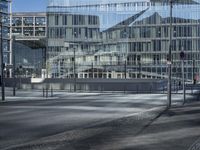 Berlin Cityscape with Modern Architecture and Glass Facade