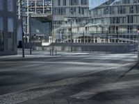 Berlin Cityscape with Modern Architecture and Glass Facade