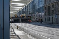 Modern Architecture: High-Rise Building in Downtown Toronto