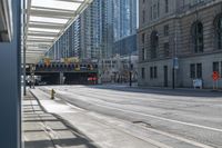 Modern Architecture: High-Rise Building in Downtown Toronto