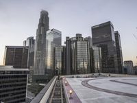 Modern Architecture in High Rise Cityscape
