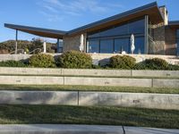 Modern Architecture: A Clear Sky Over the House Property