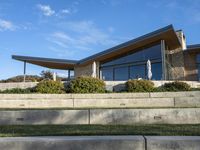 Modern Architecture: A Clear Sky Over the House Property