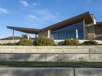 Modern Architecture: A Clear Sky Over the House Property