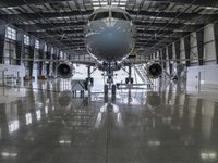 Modern Architecture in an Industrial City: Airplane Hangar and Loading Dock