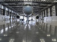 Modern Architecture in an Industrial City: Airplane Hangar and Loading Dock