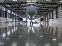 Modern Architecture in an Industrial City: Airplane Hangar and Loading Dock