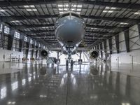 Modern Architecture in an Industrial City: Airplane Hangar and Loading Dock