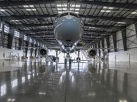 Modern Architecture in an Industrial City: Airplane Hangar and Loading Dock