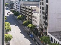 Aerial View of Modern Architecture in Los Angeles, California, USA