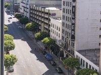 Aerial View of Modern Architecture in Los Angeles, California, USA