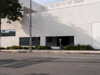 Modern Architecture of Los Angeles Against Blue Skies